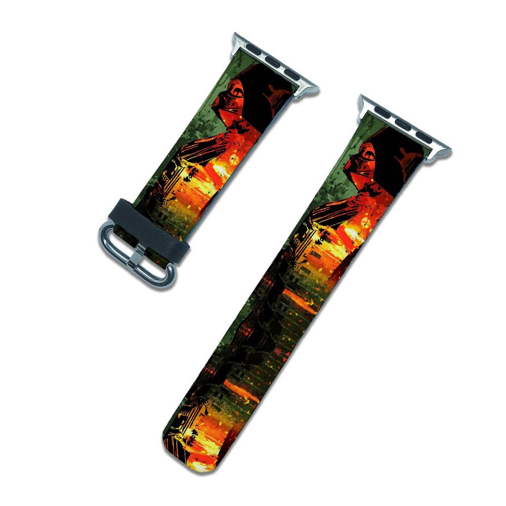 Star Wars Vader apple watch band series 7 6 5 SE 45 41 42 44 38 40 mm straps